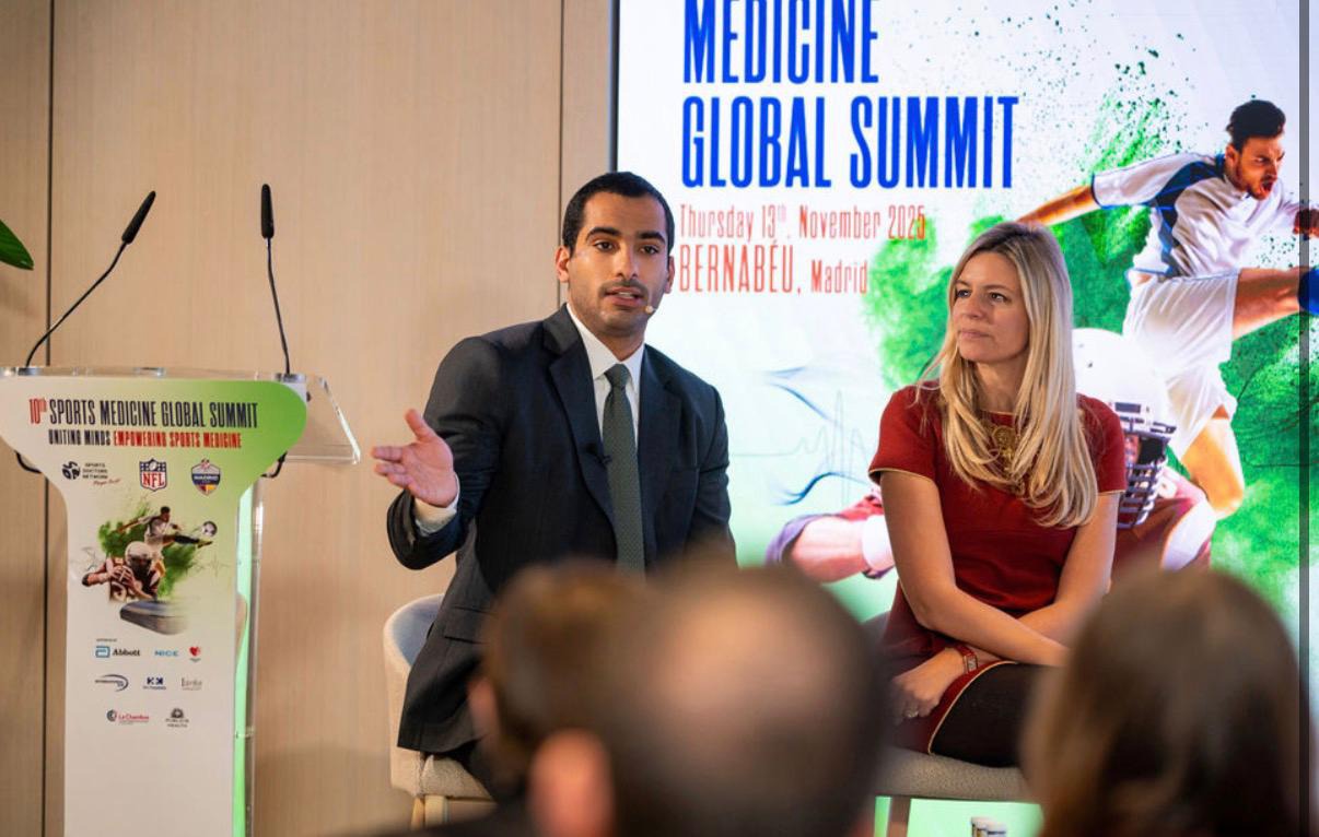 إقتصاد / بمشاركة متخصصين في الطب الرياضي من مختلف دول العالم..  الراشد شارك في القمة العالمية العاشرة للطب الرياضي في مدريد